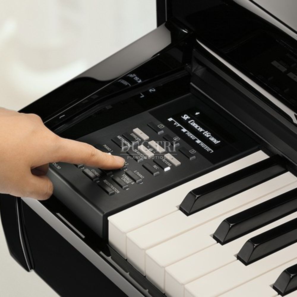 Bang dieu khien tren dan Kawai DG30 Kawai DG30 Bảng điều khiển trên đàn Kawai DG30
