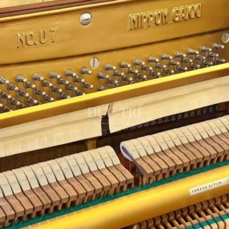 Búa đàn trên đàn Yamaha U7B