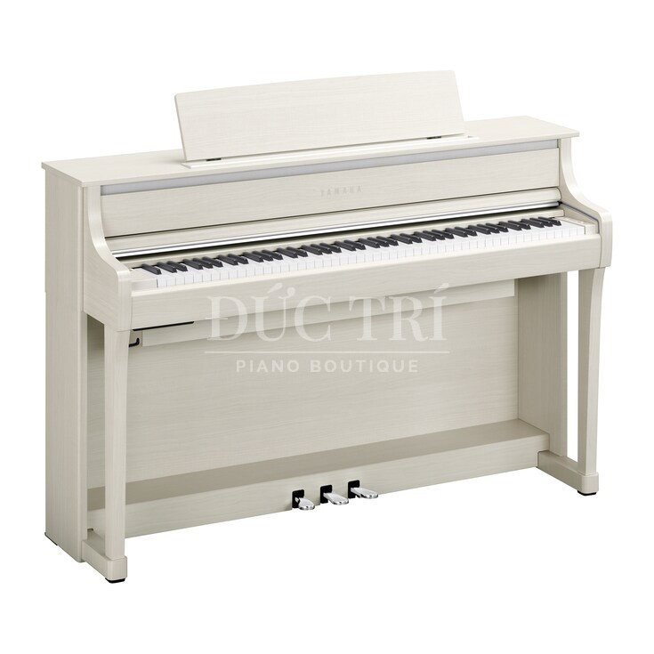 Đàn Piano Yamaha CLP-875WB màu trắng ngà piano đức trí