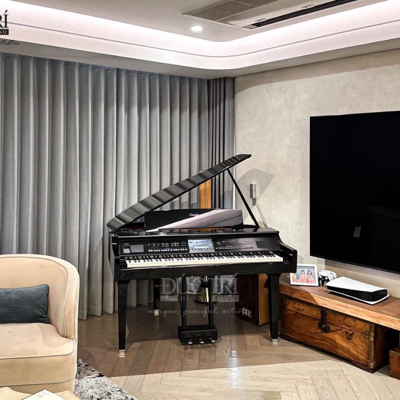 Góc cạnh đàn Yamaha AvantGrand N1