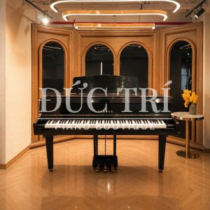Góc chính diện Đàn Yamaha DGP2 trưng bày tại ĐỨC TRÍ PIANO BOUTIQUE
