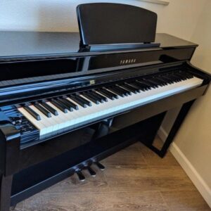 Logo và các phím trên đàn Đàn Piano Yamaha CSP-295