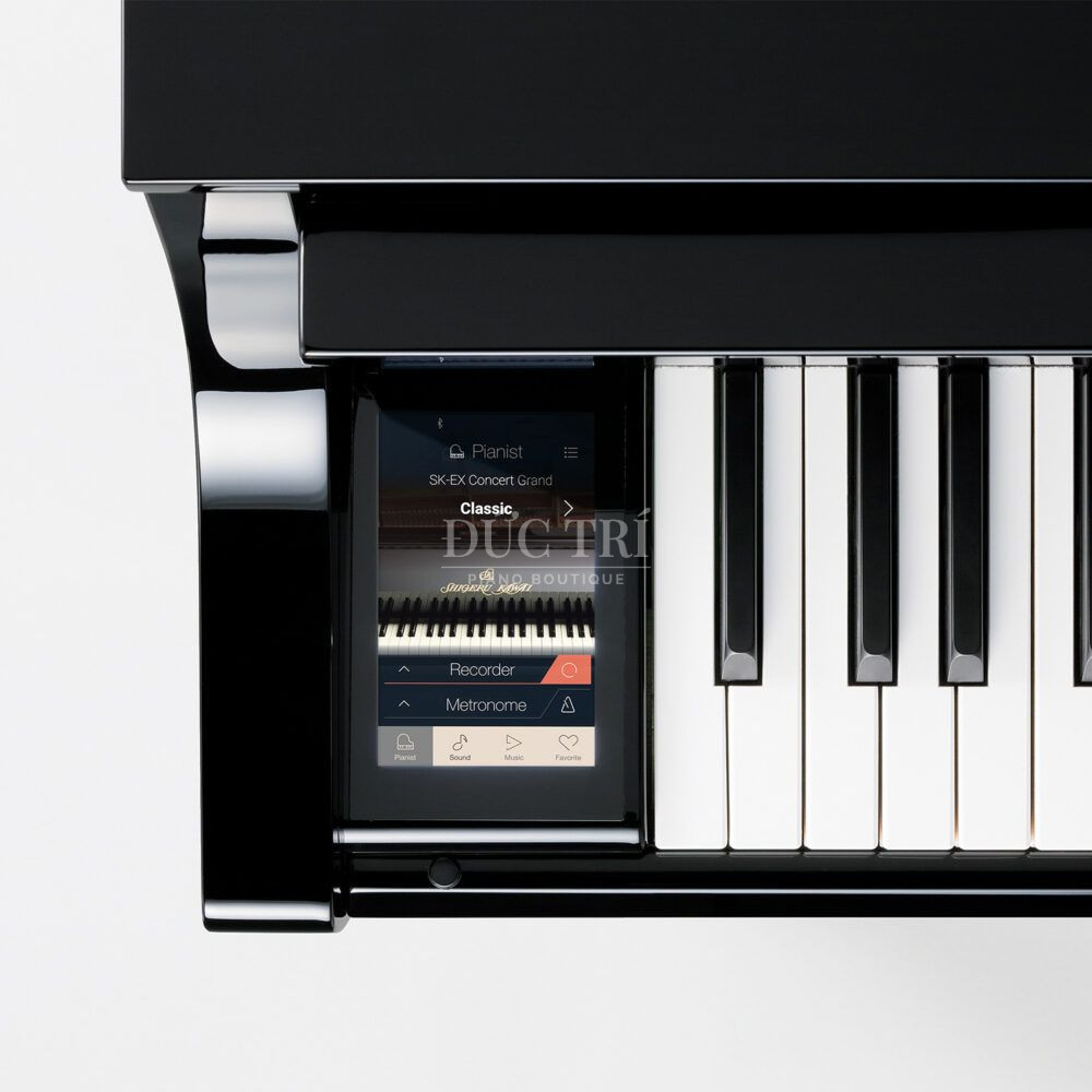 Mang hinh tren dan Kawai NV10S Kawai NV10S Màng hình trên đàn Kawai NV10S