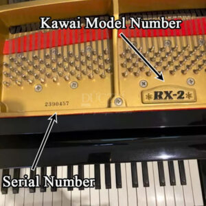 Số seri đàn piano Kawai RX-2