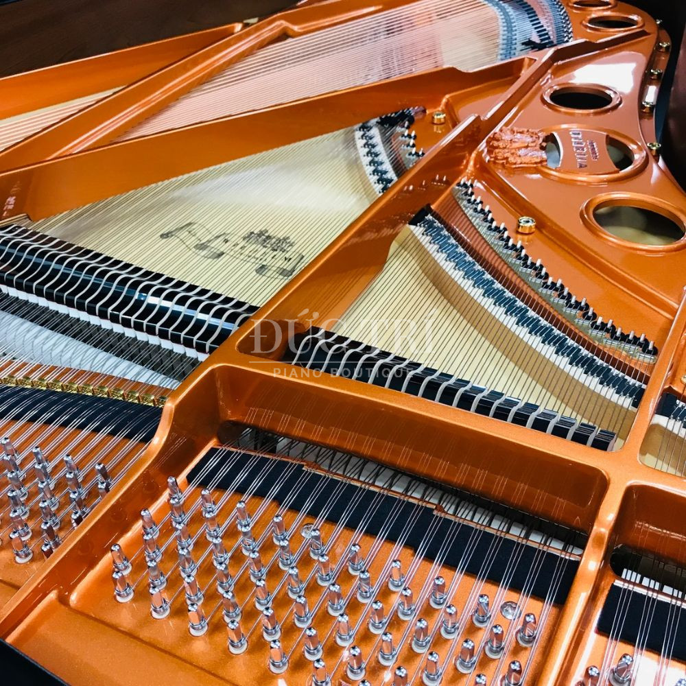 Soundboard Day dan 5 Schimmel W206 Tradition Soundboard & Dây đàn