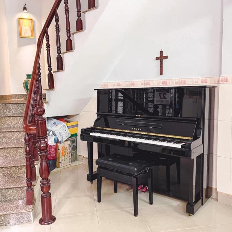 Yamaha U2F được Piano Đức Trí bàn giao đến nhà của khách hàng
