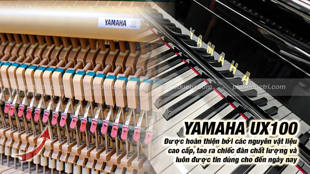 Vật liệu đàn piano Yamaha UX100