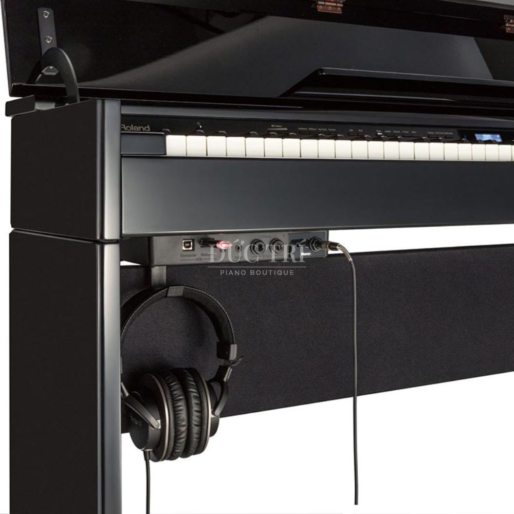 Cac cong ket noi tren dan Roland DP‑603 Roland DP-603 Các cổng kết nối trên đàn Roland DP‑603