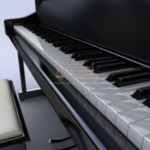 Hình ảnh bàn phím Đàn Piano Cơ C.Bechstein R4 Contur Upright