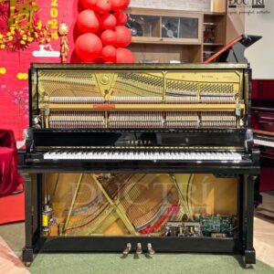 Khung đàn và nội thất bên trong đàn Yamaha U3G