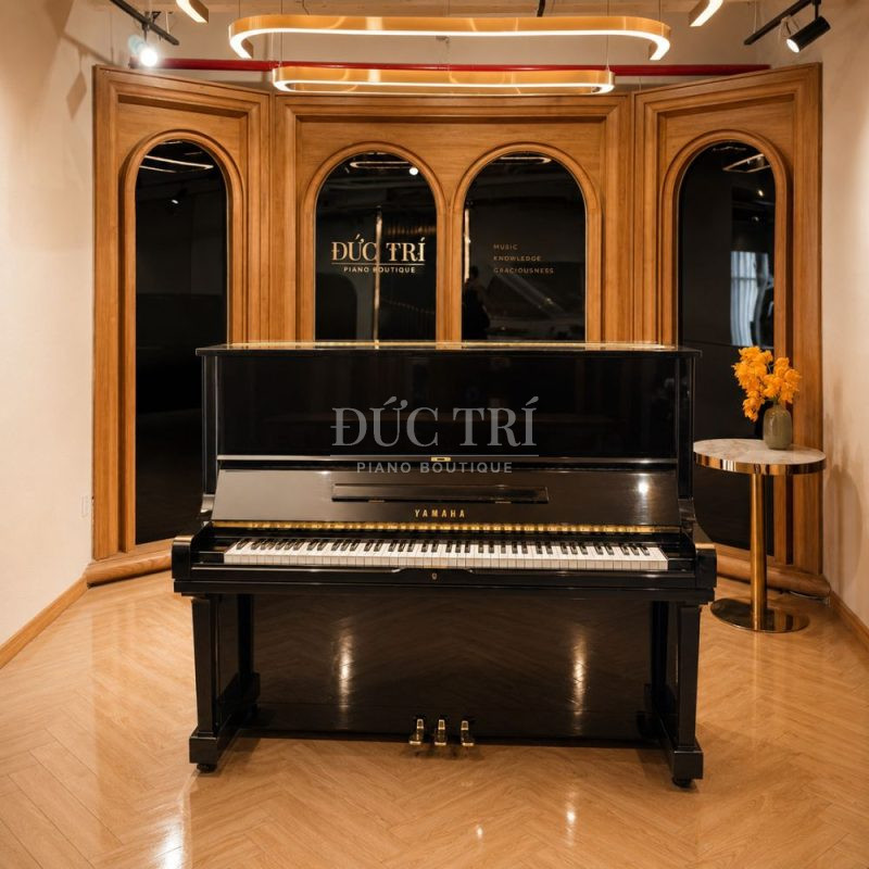 Phía trước đàn Yamaha U3G