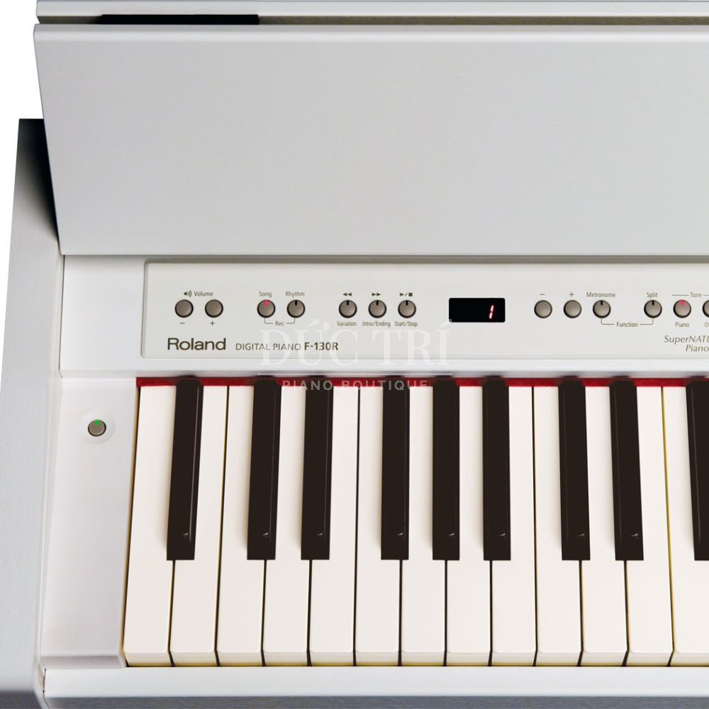 Bang dieu chinh tren Piano dien Roland F 130R Roland F-130R Bảng điều chỉnh trên Piano điện Roland F-130R