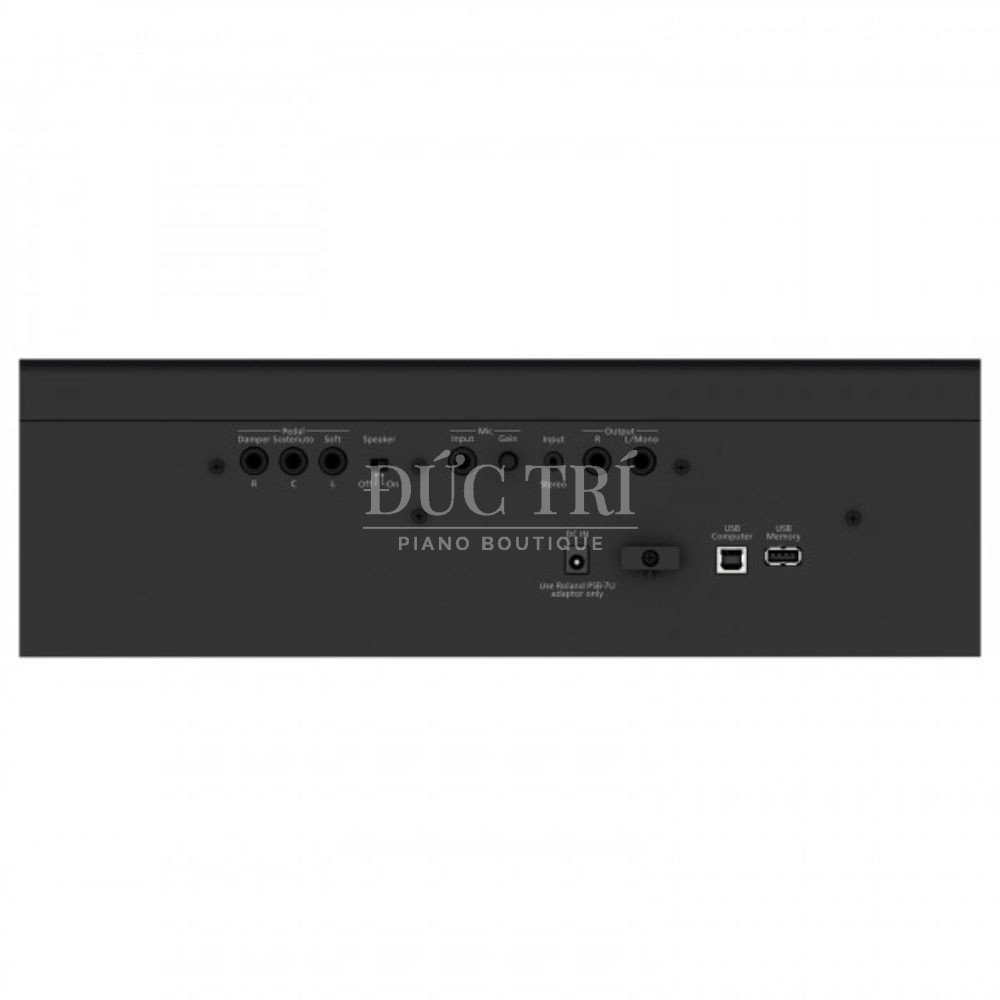 Cac cong ket noi cua dan Roland FP 60X Roland FP-60X Các cổng kết nối của đàn Roland FP-60X