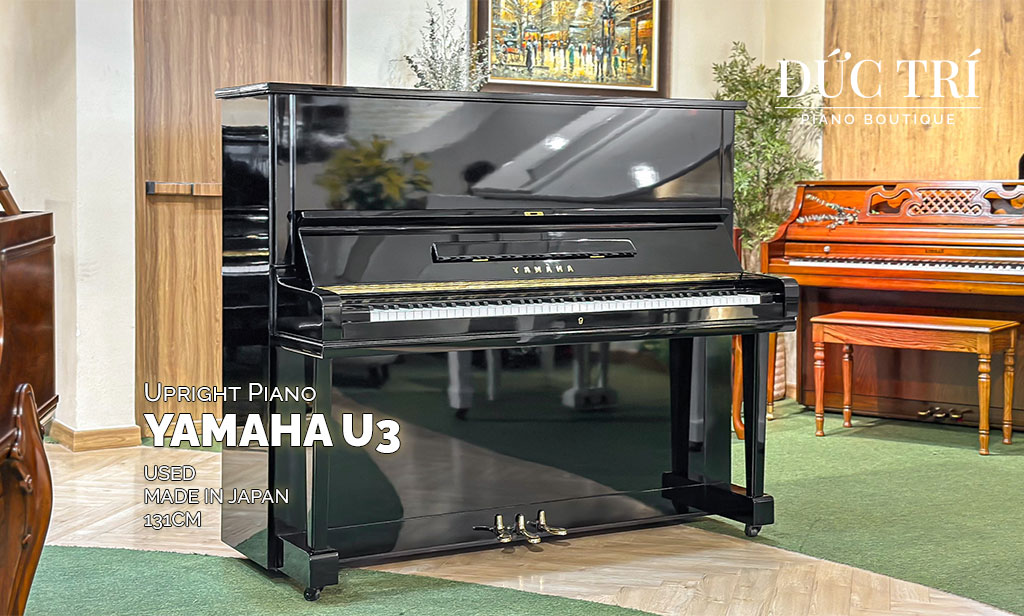 Đàn Piano Yamaha U3 đã qua sử dụng tại Đức Trí Piano Boutique