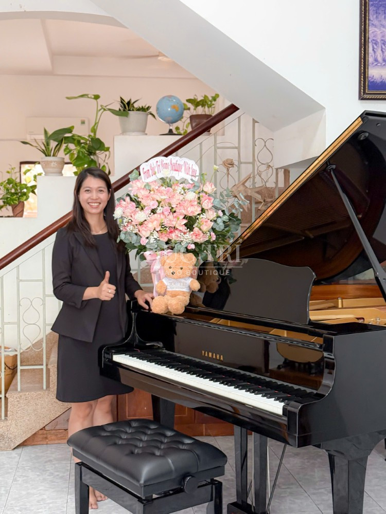 Dan piano Yamaha C3E duoc ban giao cho khach hang yamaha c3e Đàn piano Yamaha C3E được bàn giao cho khách hàng