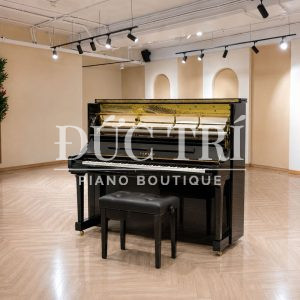 Đàn piano hybrid Yamaha U3 màu đen bóng kèm ghế