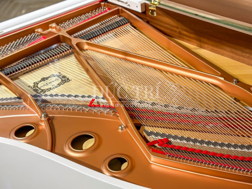 Dây và khung đàn piano Yamaha C3X Whithe New
