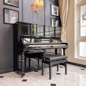 Hình ảnh cận cảnh chiếc đàn piano Yamaha U1