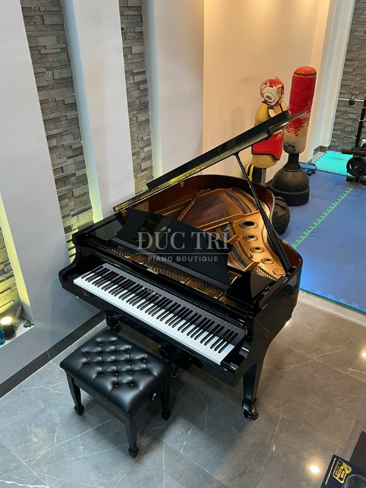 Mau den bong tren dan Kawai KG 3D Kawai KG3D Màu đen bóng trên đàn Kawai KG-3D