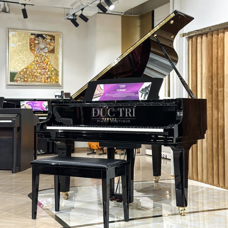 Piano Yamaha C3X được trưng bày tại Showroom của Piano Đức Trí