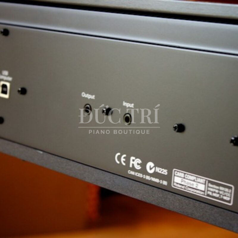 mặt sau đàn Roland F-130R