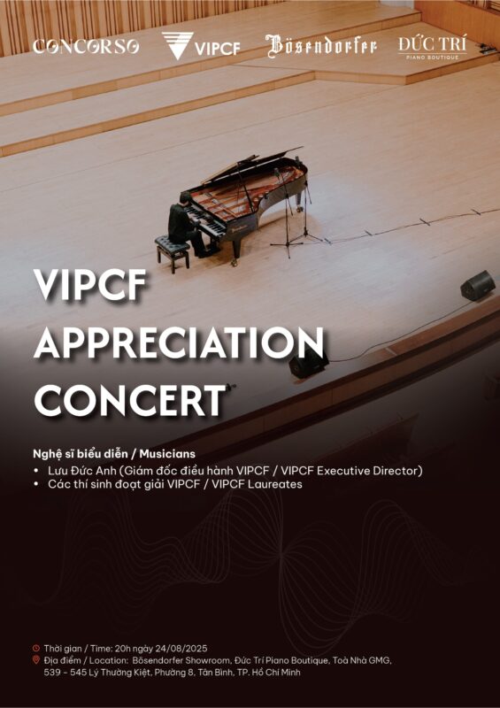 ĐÊM NHẠC VIPCF APPRECIATION CONCERT | TP. HCM | 24.08.2025