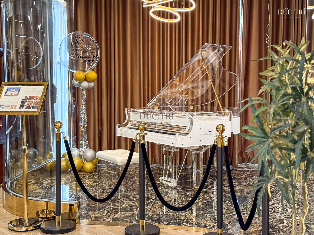 Schreiner & Sohne Crystal SG168 tại showroom Piano Đức Trí