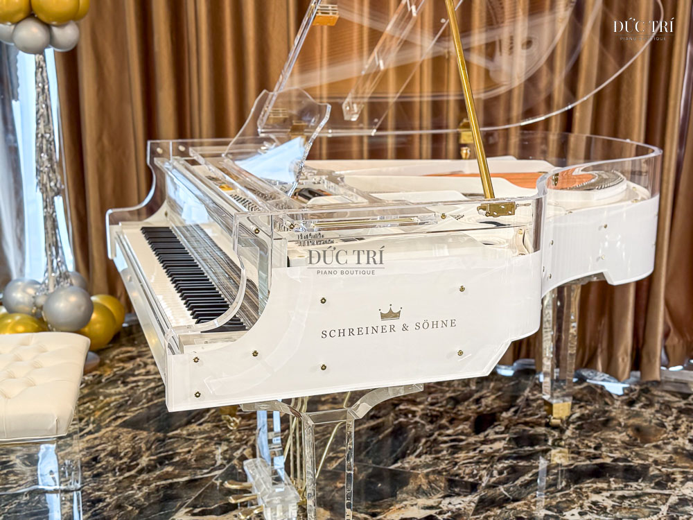 Schreiner & Sohne Crystal SG168 tại showroom Piano Đức Trí