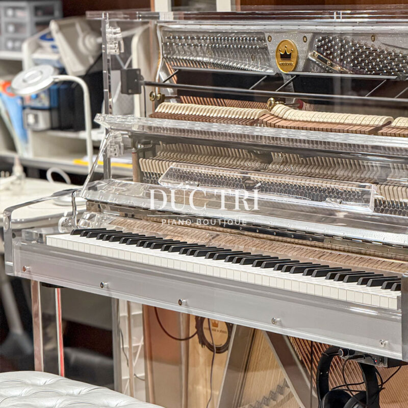 đàn piano trong suốt Schreiner & Sohne UP-125