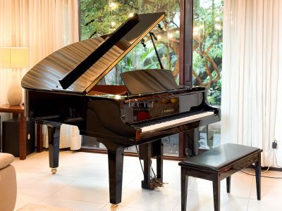 Góc nhìn từ bên trái đàn piano Yamaha DC2X Disklavier