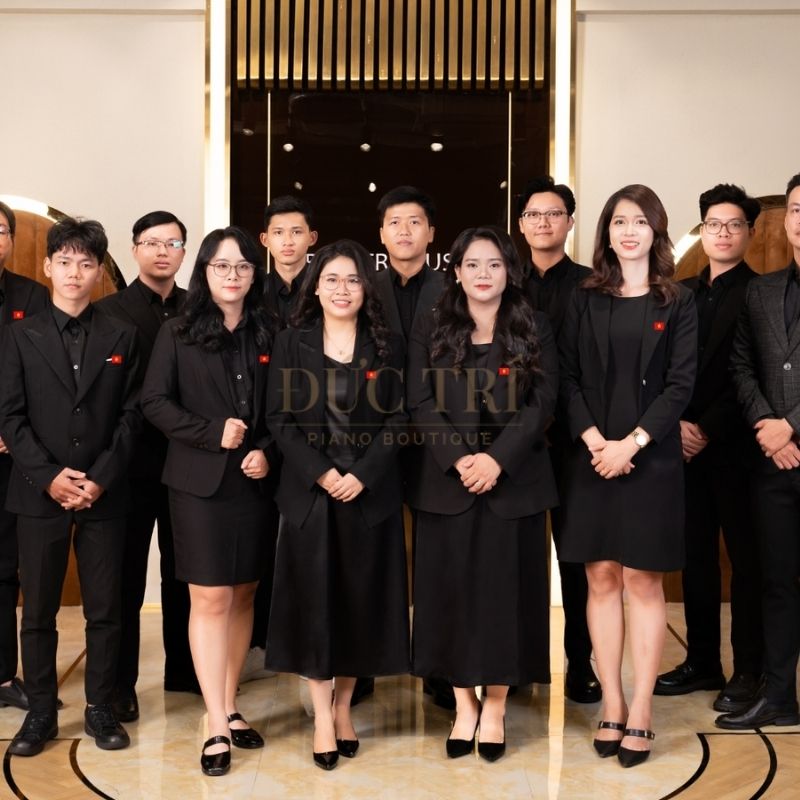 Đội ngũ nhân sự tại Đức Trí Piano Boutique