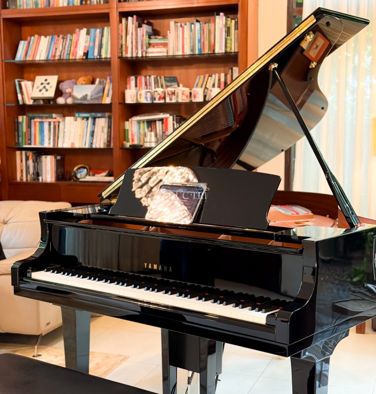 Góc chụp gần của đàn Yamaha DC2X Disklavier