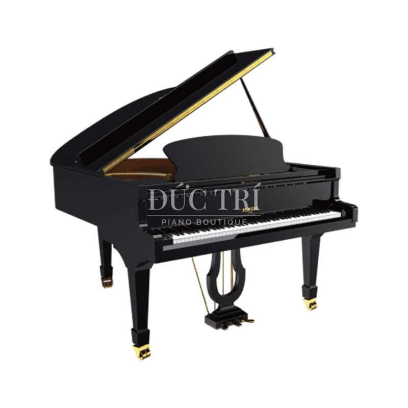 Đàn Grand Piano Pleyel F170 tại Piano Đức Trí đen bóng