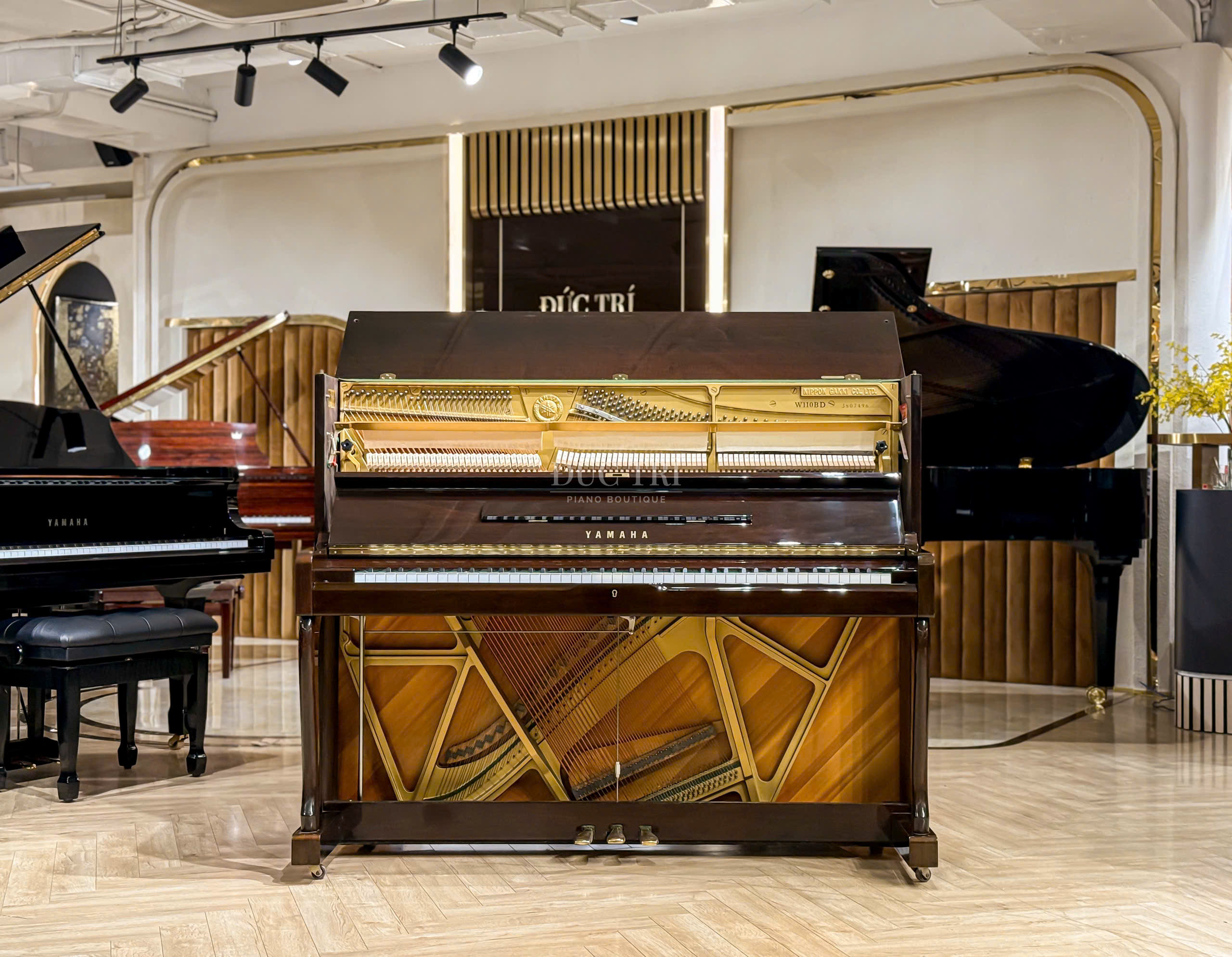 Yamaha W110BĐê 14 Thiết kế đàn piano Yamaha W110BĐê