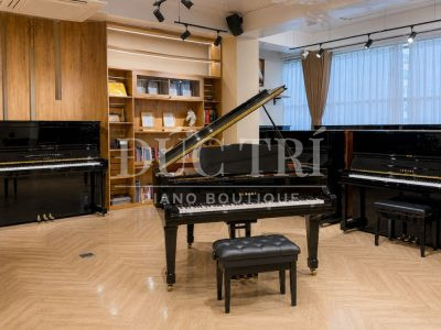 Đàn grand piano Yamaha C3L màu đen trong ĐỨC TRÍ PIANO BOUTIQUE