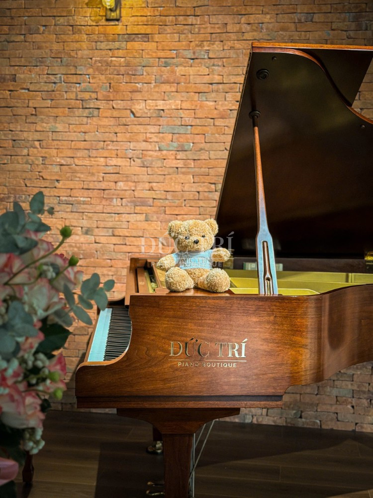 Hinh anh ban giao dan Yamaha G3B Walnut Yamaha G3B WN Hình ảnh bàn giao đàn Yamaha G3B Walnut