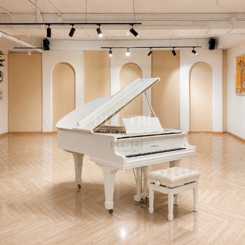 Hình ảnh đàn piano Yamaha G2 màu trắng