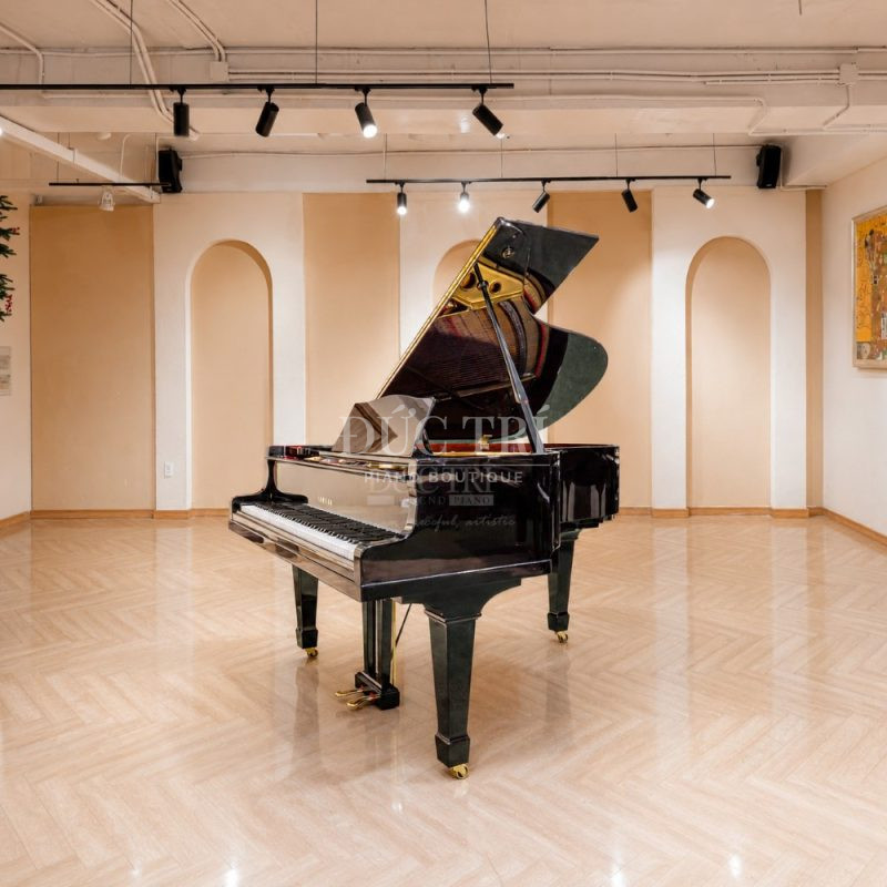Màu đen bóng trên đàn Yamaha G2