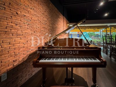 Phía trước đàn Yamaha G3B Walnut