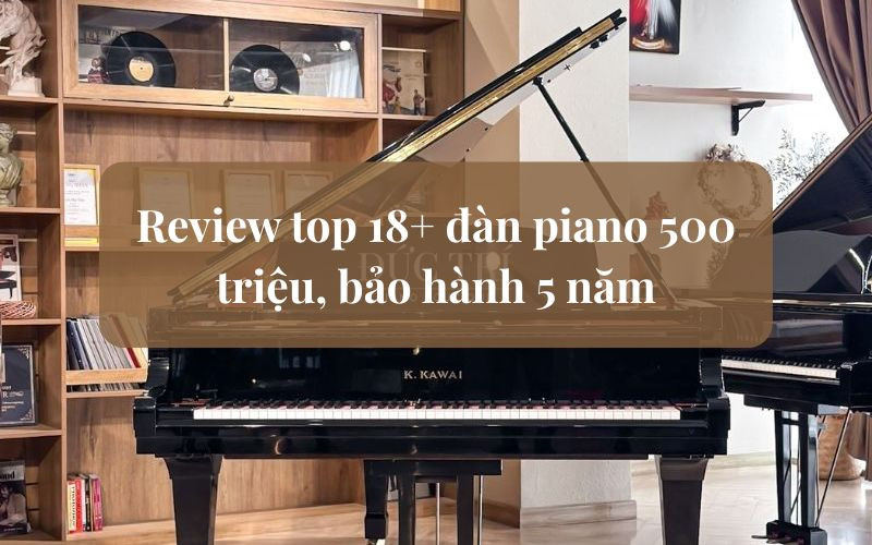 Review top 18+ đàn piano 500 triệu nên sở hữu, bảo hành 5 năm