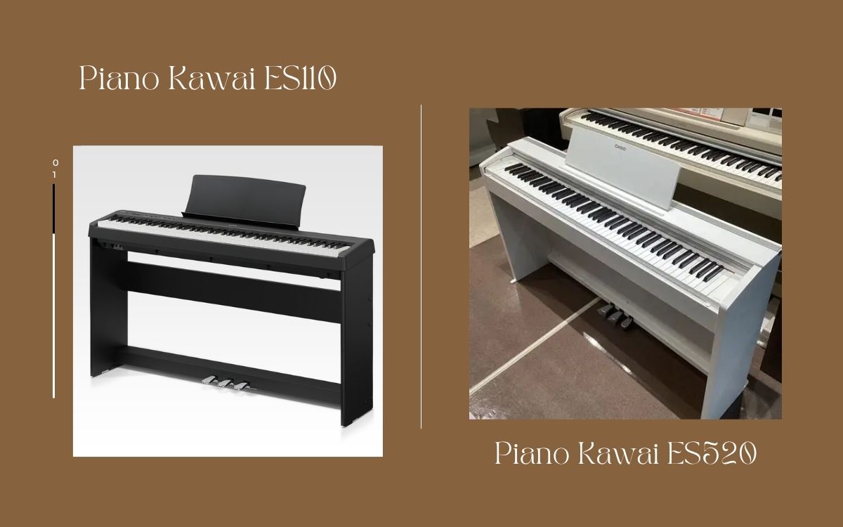 So sánh Kawai ES110 và Kawai ES520, nên chọn đàn nào?