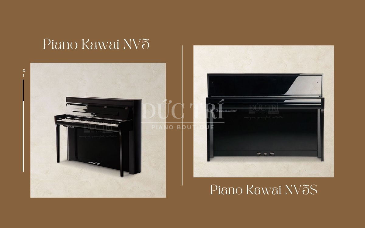 So sánh Kawai NV5 và Kawai NV5S, nên chọn đàn nào?