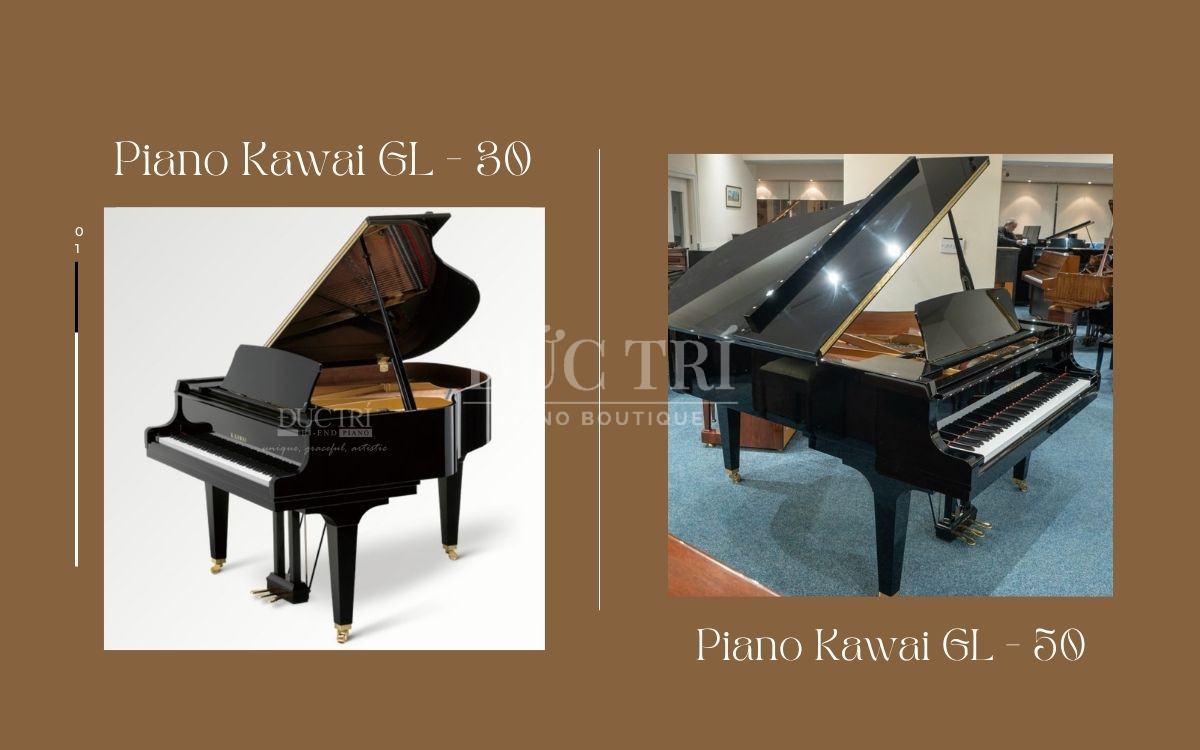 So sánh Kawai GL-30 và Kawai GL-50, nên mua đàn nào?