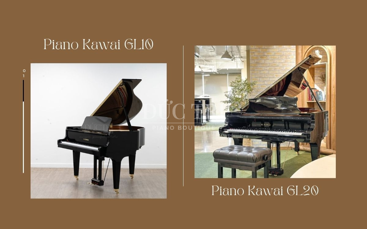 So sánh Kawai GL10 và Kawai GL20, nên chọn đàn nào?