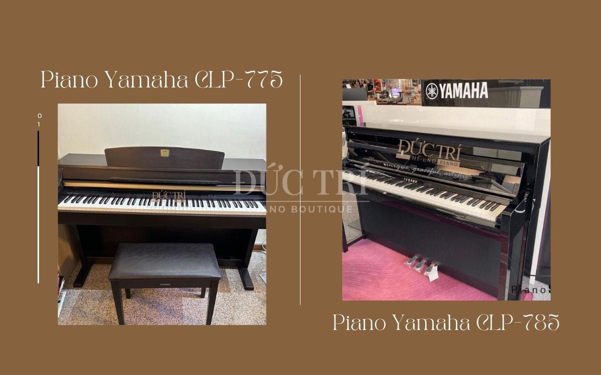 So sánh Yamaha CLP-775 và Yamaha CLP-785, nên chọn loại đàn nào?