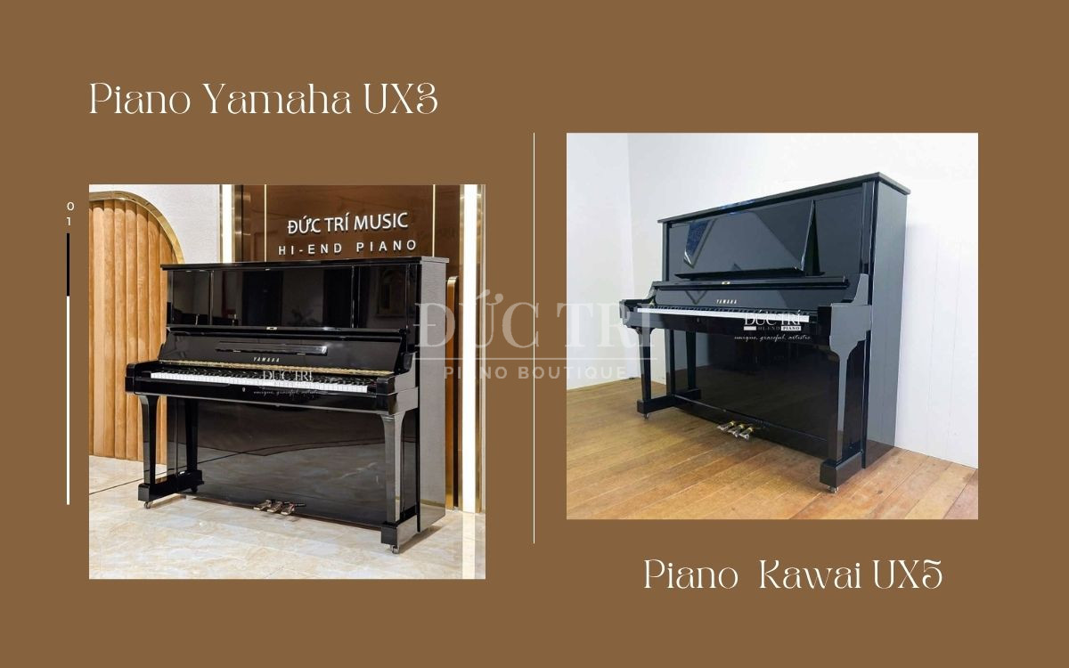 So sánh Yamaha UX3 và Yamaha UX5, nên chọn đàn nào?