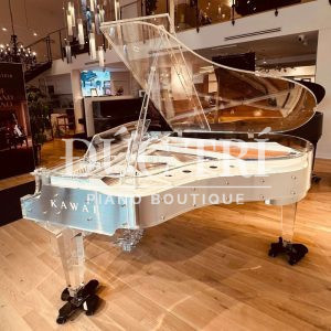 Phía sau đàn Kawai CR-45 Crystal