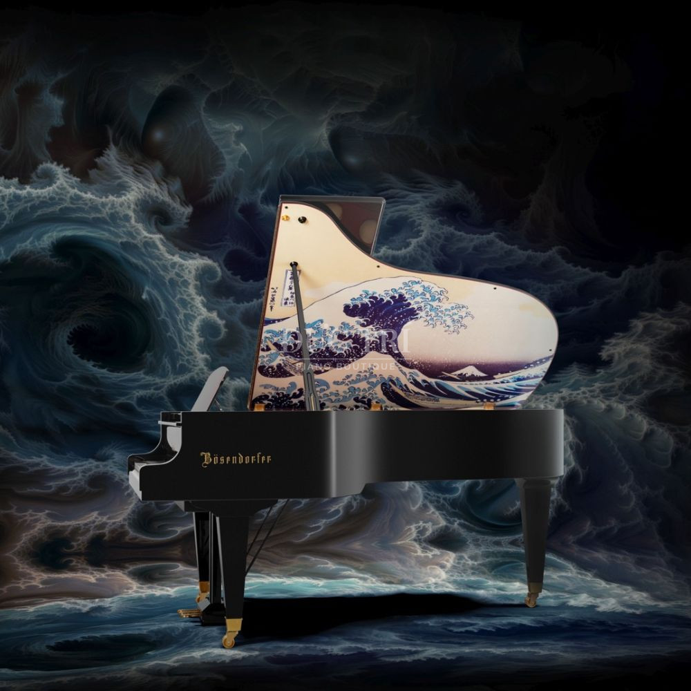 Bosendorfer phien ban The Great Wave off Kanagawa giao thoa van hoa Ao va Nhat Ban Bösendorfer Yamaha Bösendorfer phiên bản The Great Wave off Kanagawa giao thoa văn hóa Áo và Nhật Bản