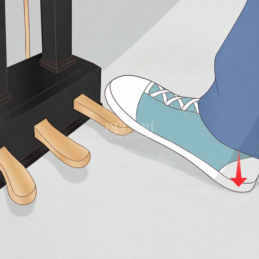 Cach dung Ban dap piano pedals Bàn đạp piano (pedals) Cách dùng Bàn đạp piano (pedals)