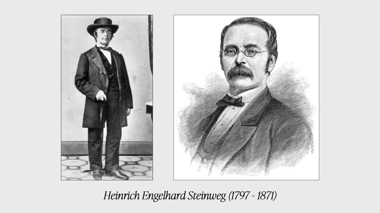 STEINWAY'S FOUNDER - Heinrich Engelhard Steinweg